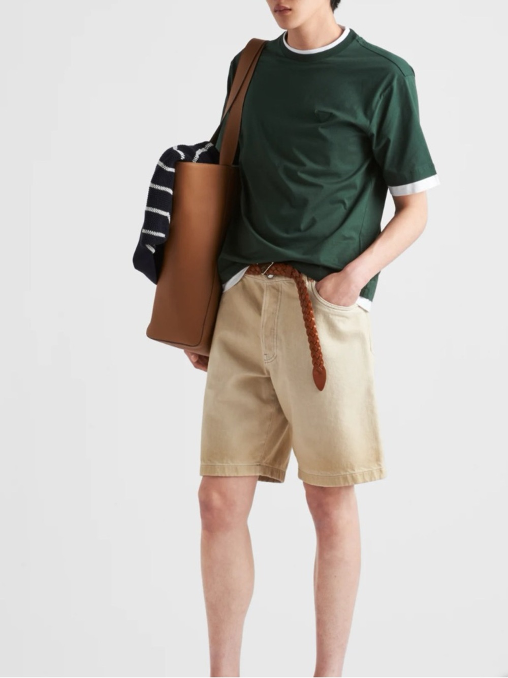 Prada short-sleeve T-shirt unisex style
